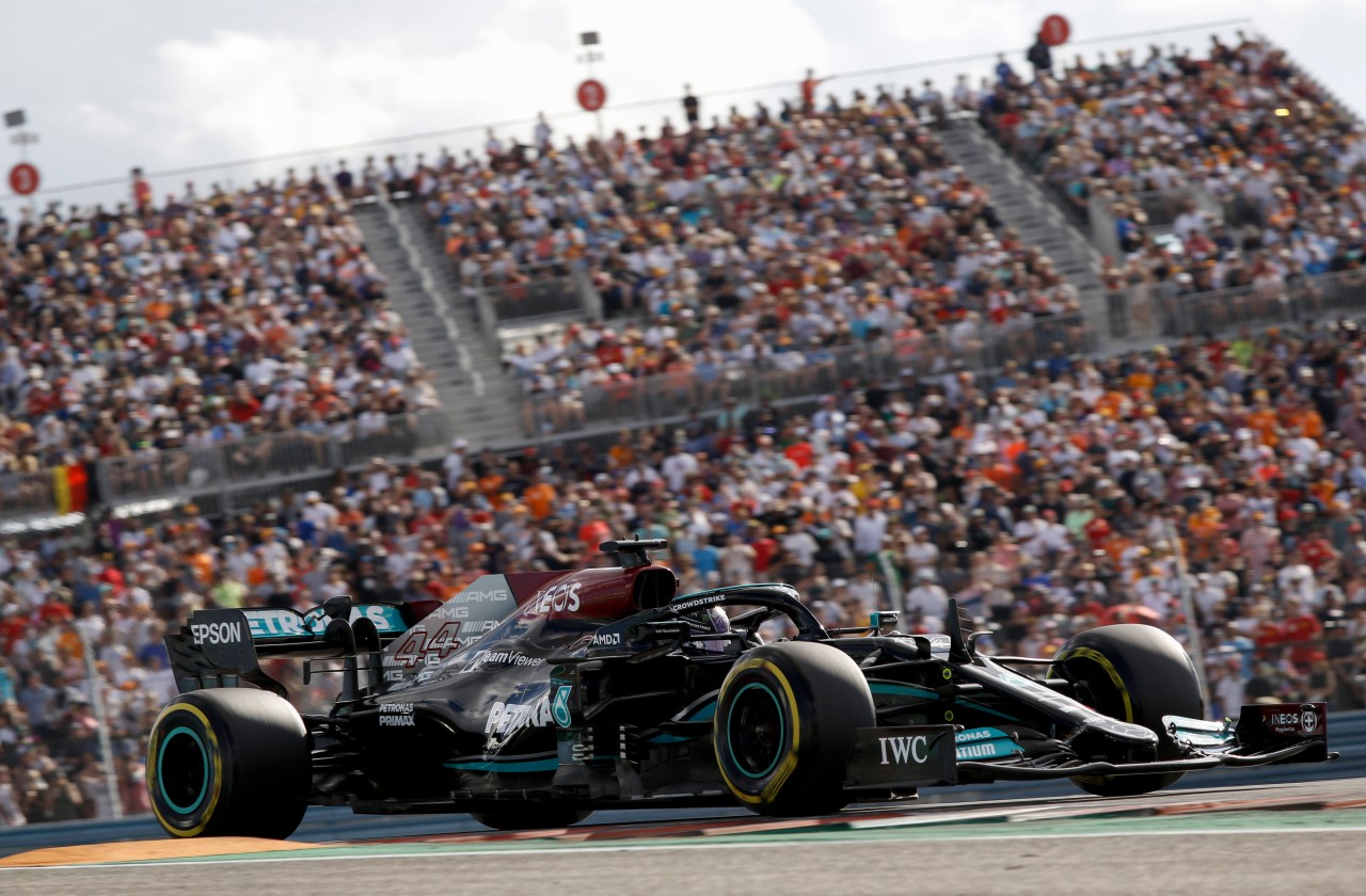 Formel 1 – USA-GP im Live-Ticker: Lewis Hamilton geht als Zweiter ins Rennen. 