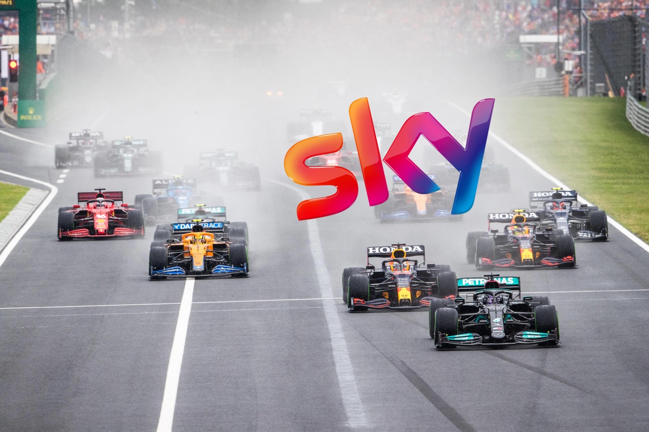 Die Formel 1 läuft exklusiv bei Sky!