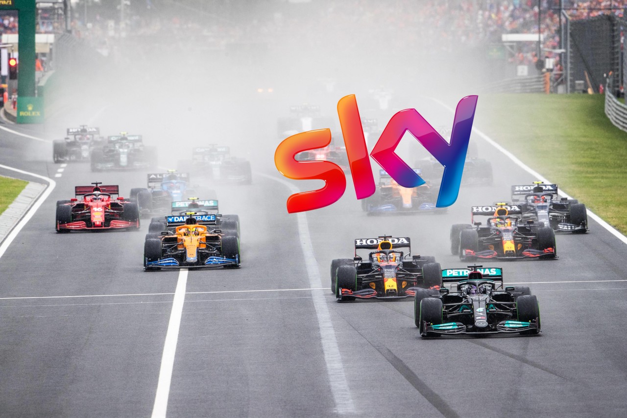 Die Formel 1 läuft exklusiv bei Sky!