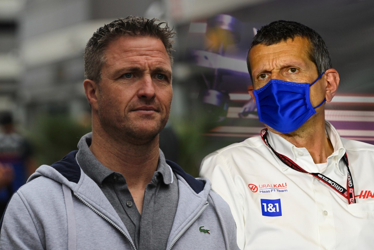 Sky-Experte Ralf Schumacher (l.) schoss auf Günther Steiner, jetzt reagiert der Haas-Teamchef.