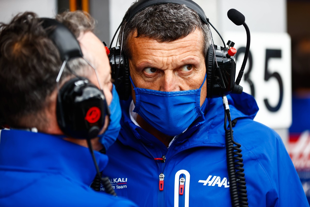 Noch verliert Haas Teamchef Steiner nicht die Hoffnung. 