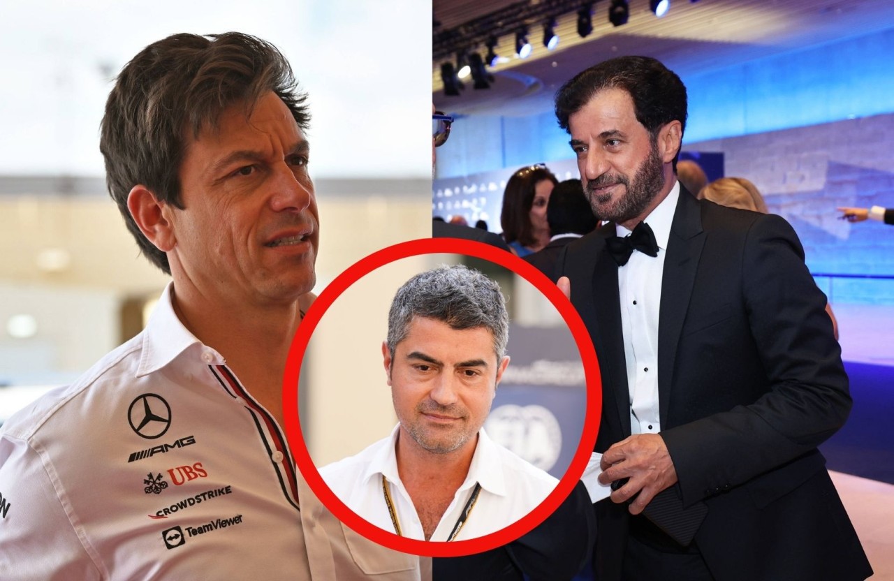 In der Formel 1 kommt es zu einem Gipfeltreffen zwischen Mercedes-Boss Toto Wolff (l.) und dem neuen FIA-Präsidenten Mohammed Ben Sulayem (r.). 