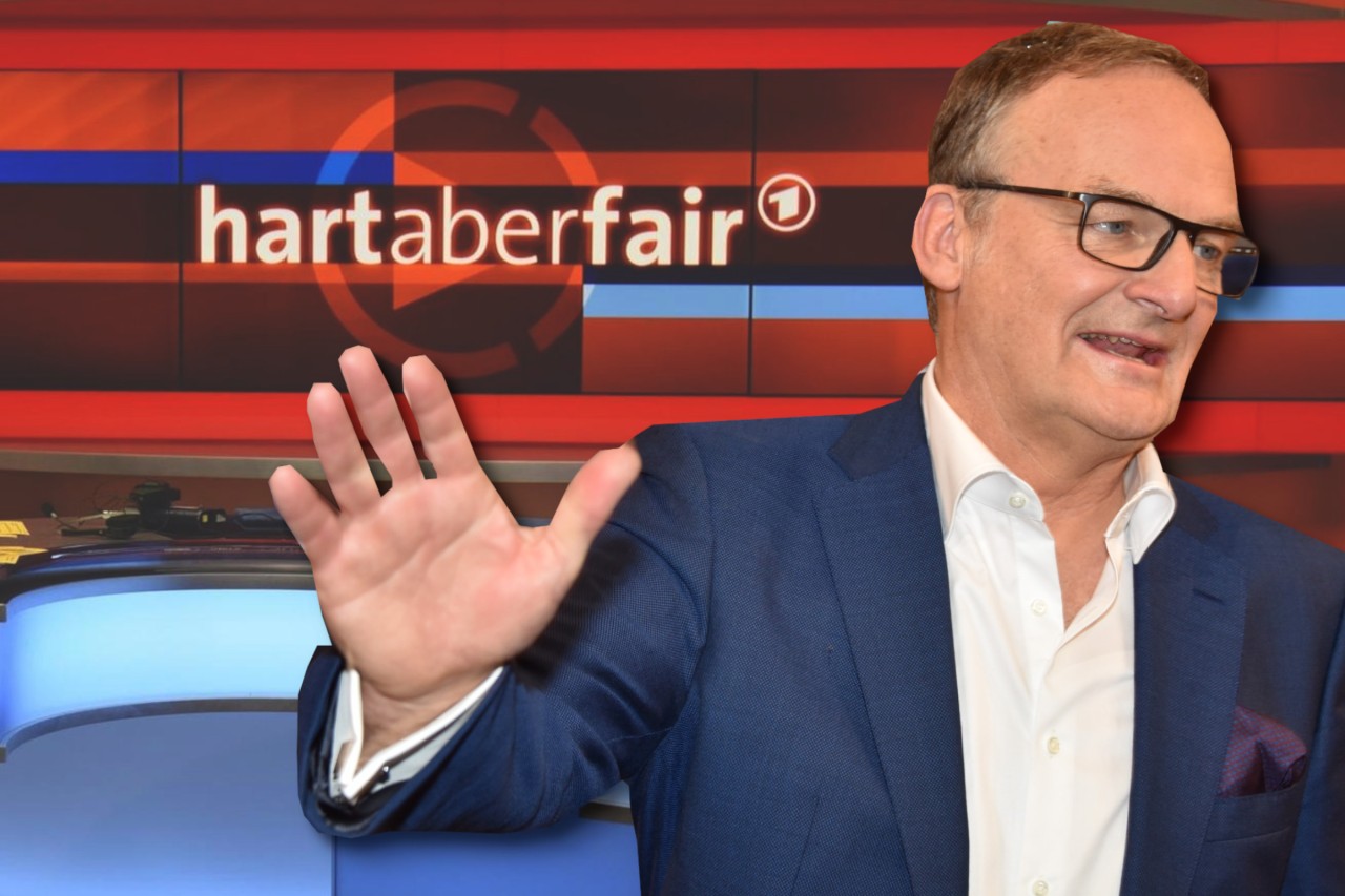 ARD-Moderator Frank Plasberg muss weichen mit seiner Sendung „Hart aber fair“.