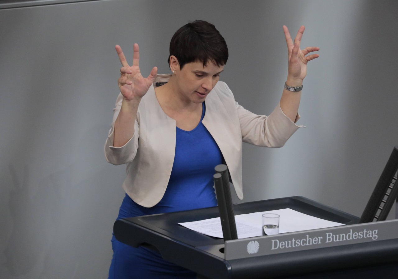 Frauke Petry hat mit ihrer Parte "Die Blauen" in Sachsen kaum Stimmen geholt. (Symbolfoto)