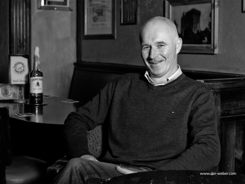Seit 21 Jahre in Rüttenscheid. Der Fritzpatick's Irish Pub. Patrick Hunt ist der Chef von der irischen Kneipe im Giradet-Haus.  