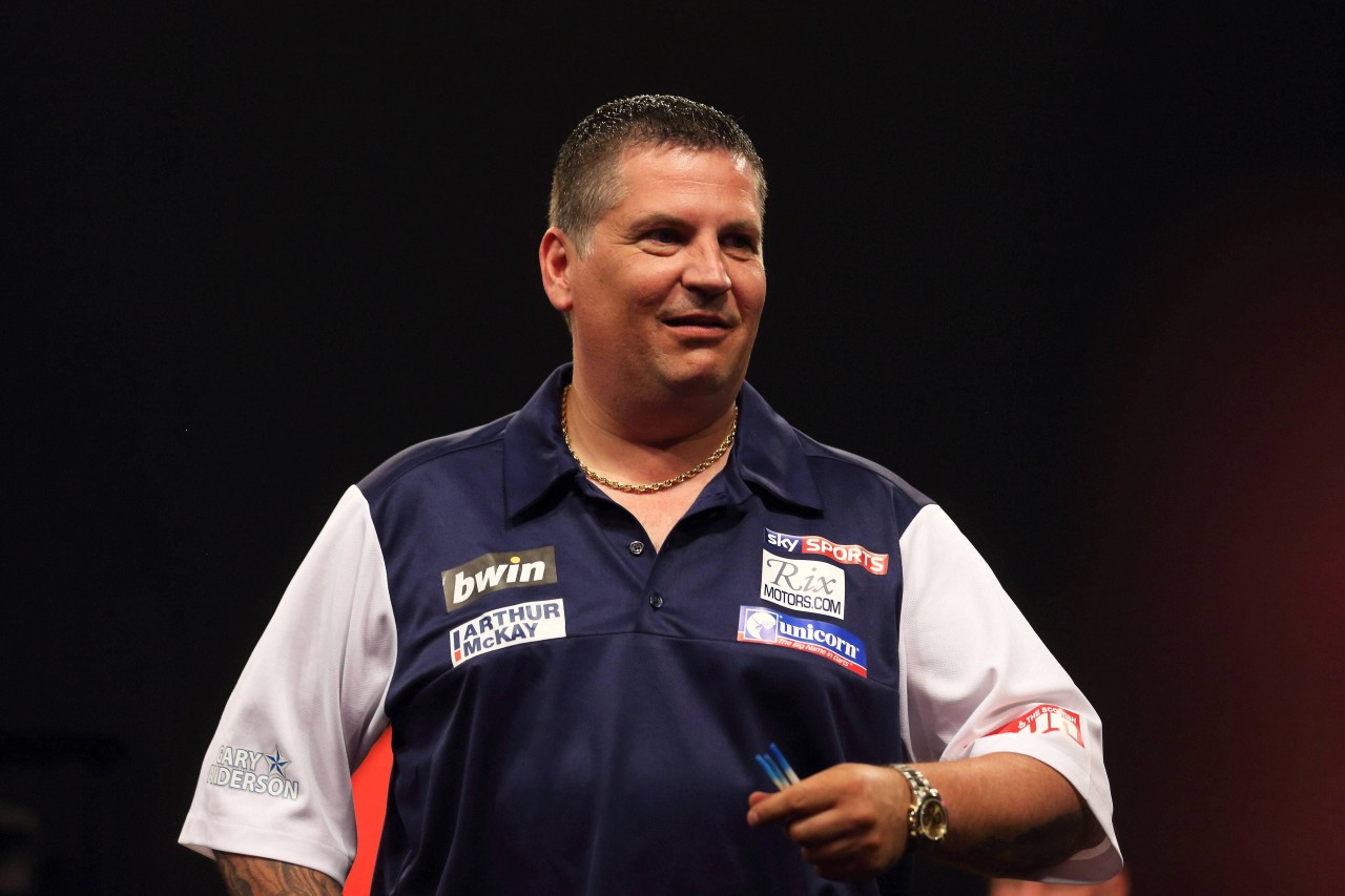 Ein Star der Szene: der Schotte Gary Anderson.