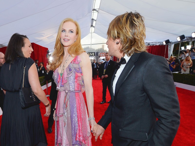 Nicole Kidman schritt Hand in Hand mit ihrem Mann Keith Urban über den roten Teppich.