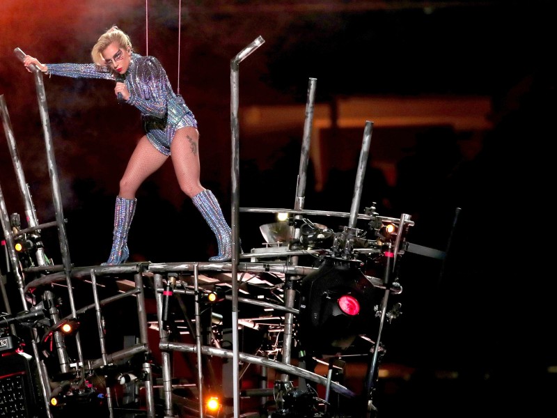 Während der 14-minütigen Show sang Lady Gaga ein Medley aus ihren größten Hits.