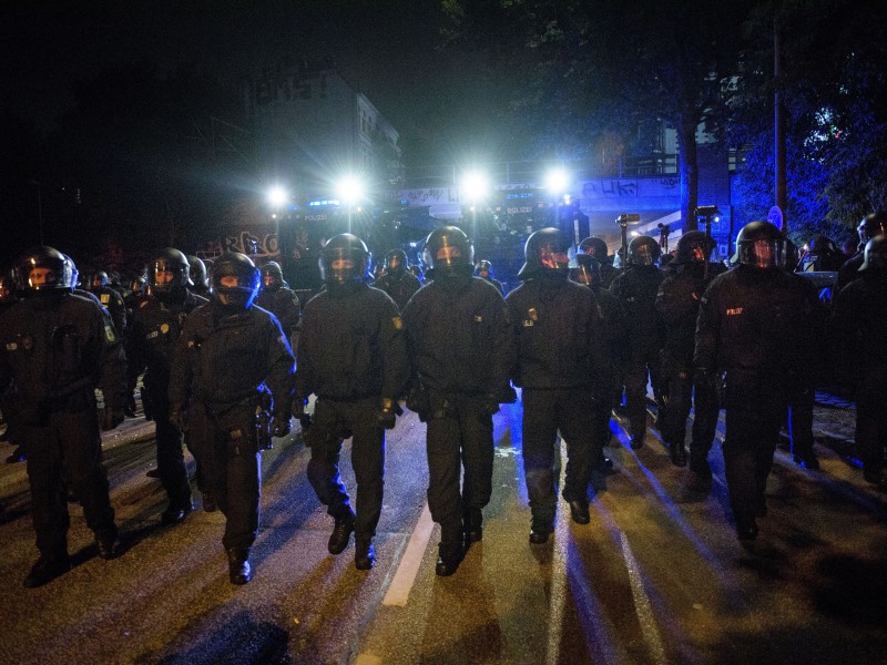 19.000 Polizisten sind beim G20-Gipfel im Einsatz.