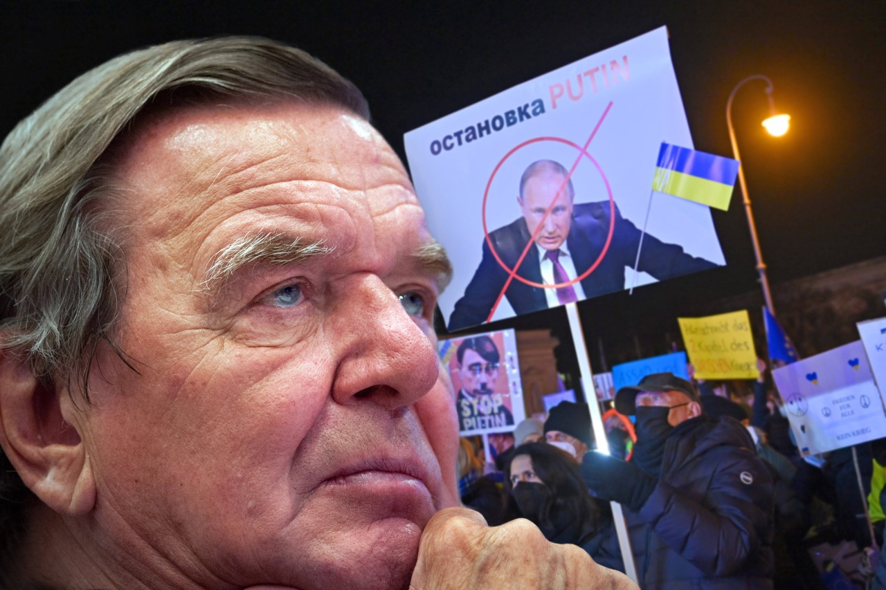 Gerhard Schröder verliert beim Ukraine-Krieg immer mehr sein Gesicht.
