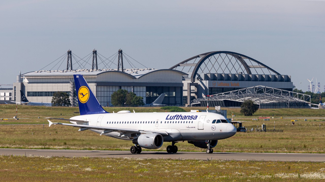 Größte Flughäfen Deutschlands: Flughafen Hamburg auf Platz 5. Größte Flughäfen Deutschlands: Flughafen Hamburg auf Platz 5.