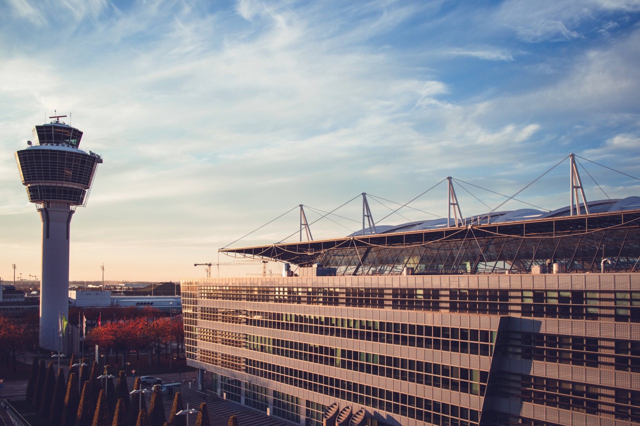 Größte Flughäfen Deutschlands: Flughafen München auf Platz 2. Größte Flughäfen Deutschlands: Flughafen München auf Platz 2.
