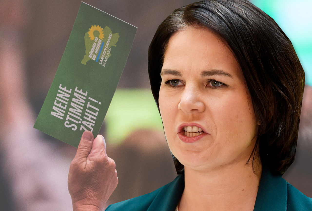 Kanzlerkandidatin Annalena Baerbock will eine Frau an der saarländischen Landesliste.
