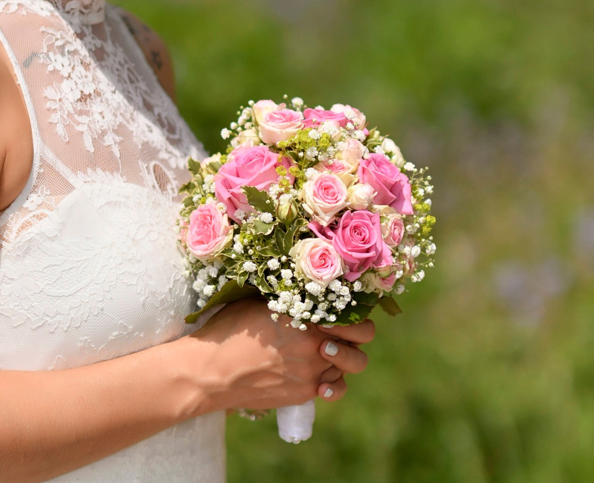 Eine Braut ist bei ihrer Hochzeit gestorben (Symbolfoto).
