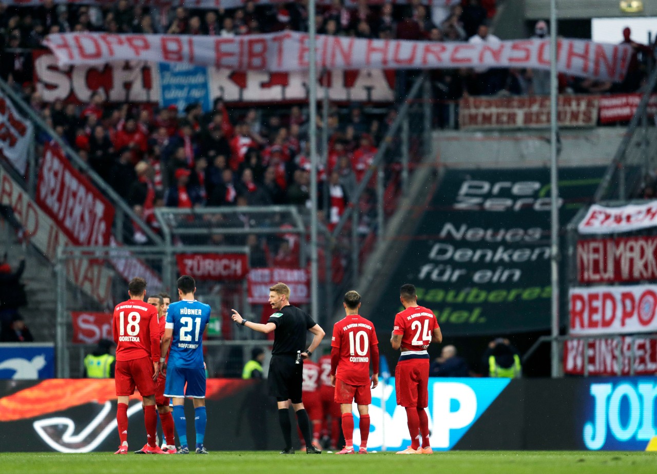 Beim Spiel Hoffenheim gegen Bayern eskalierte der Streit um Hopp.
