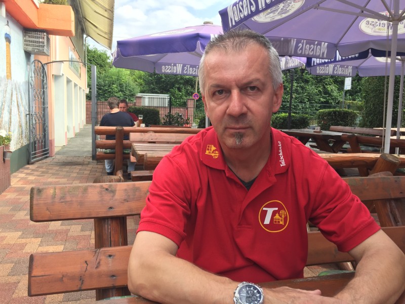 Asmir Hodzic, Besitzer des Restaurants Talschänke