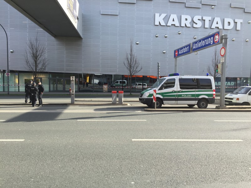 Das Einkaufszentrum Limbecker Platz in Essen bleibt am Samstag geschlossen.