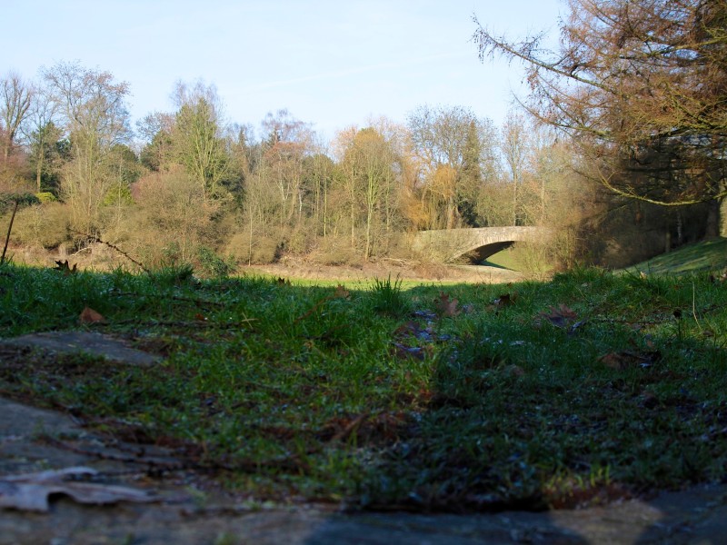 Große Grünflächen prägen den Dortmunder Hauptfriedhof.
