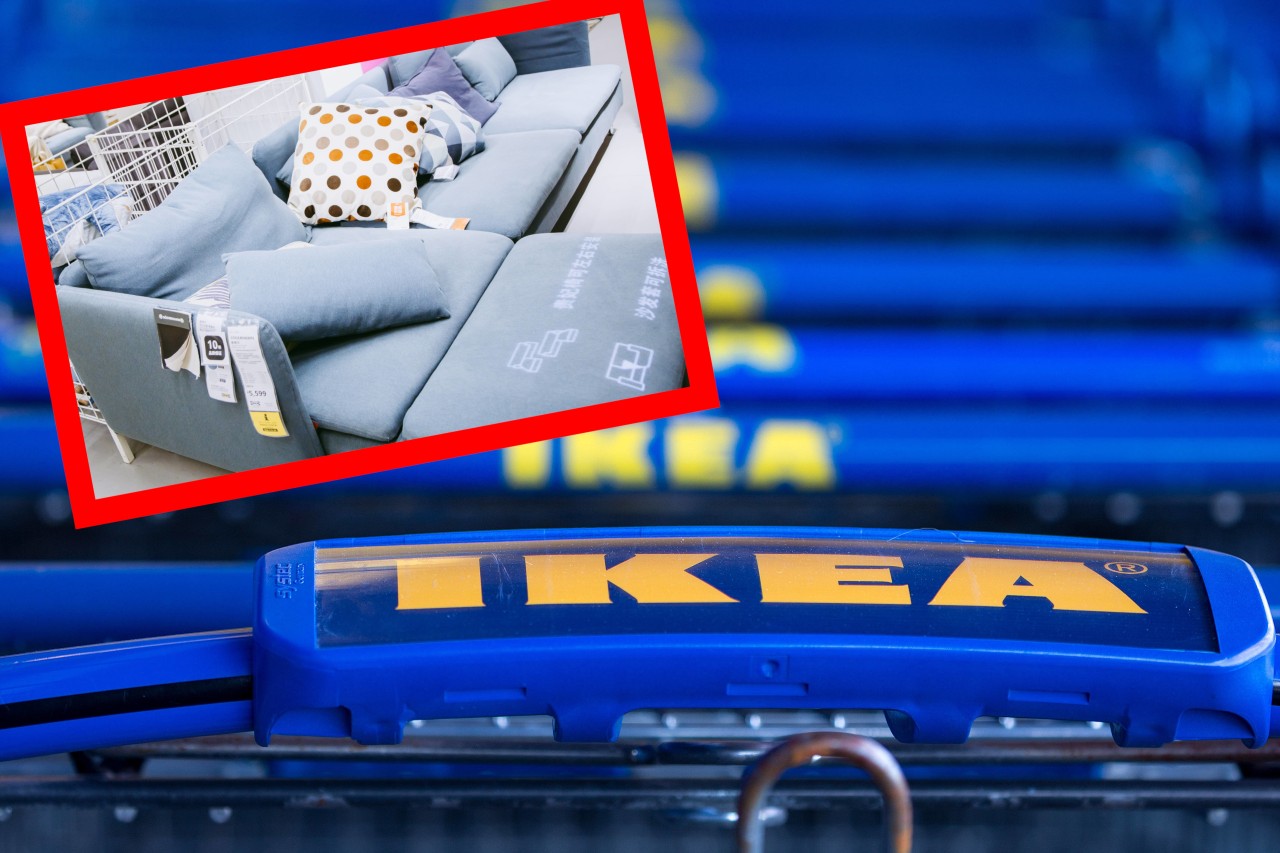 Ikea wollte mit einem Witz Werbung für ein Sofa machen. Doch das ging daneben. (Symbolbild)