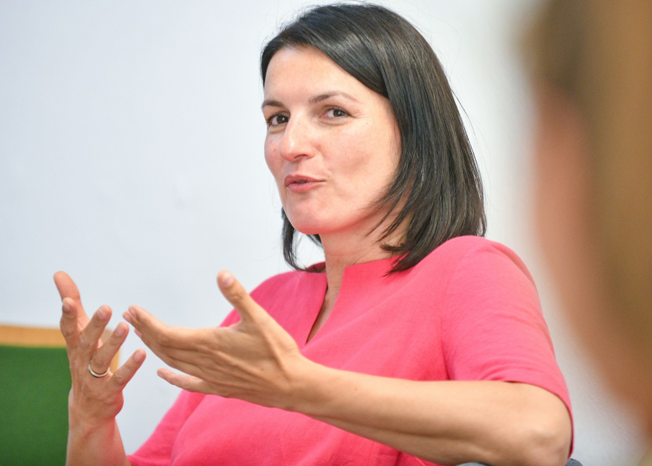 Irene Mihalic, ebenfalls aus Gelsenkirchen, sitzt für die Grünen seit 2013 im Bundestag.