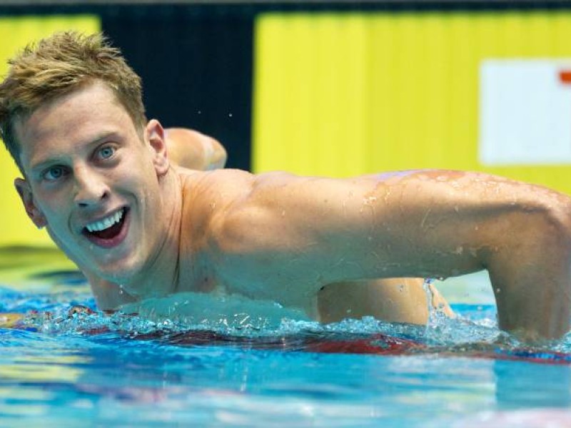 Jan-Philipp Glania hat sich für 100 und 200 Meter Rücken qualifiziert.