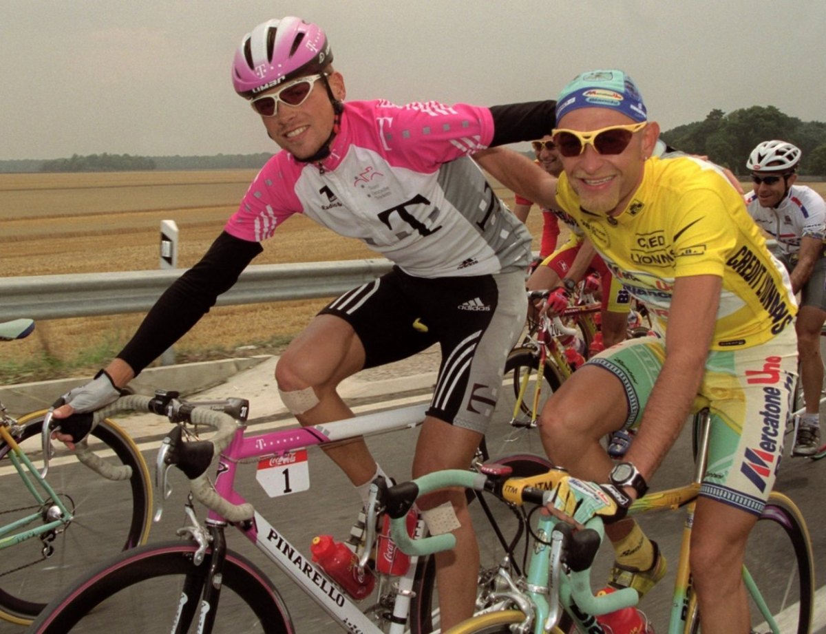 Jan Ullrich Marco Pantani Tour de France 1998 Epo Doping.jpg