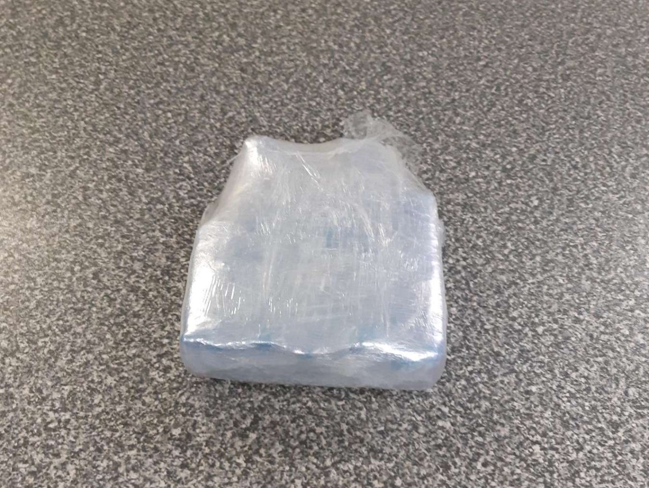 Dieses Paket mit fast 500 Gramm Kokain fand die Polizei am Gelsenkirchener Hauptbahnhof. 