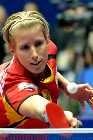 Kristin Silbereisen packt den Tischtennis-Schläger mit ins Reisegepäck nach London.