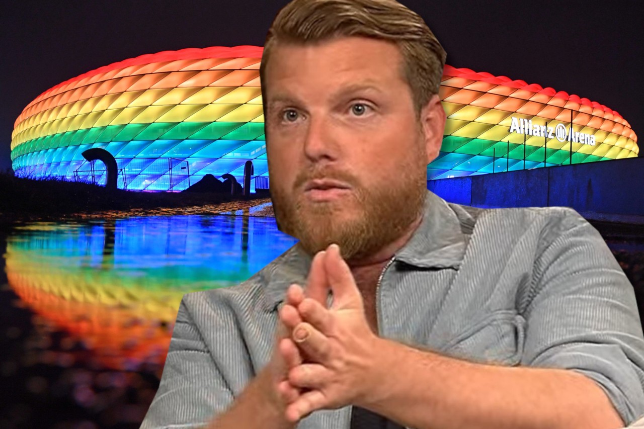 Fußball-Experte Lucas Vogelsang diskutierte bei Markus Lanz über den Streit über die Regenbogen-Arena in München.