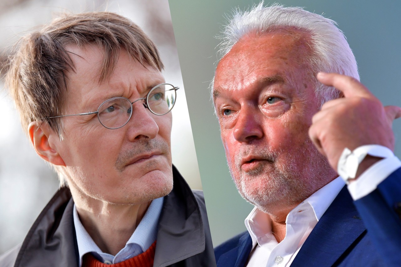 Als Spacken beleidigt: Karl Lauterbach. FDP-Politiker Kubicki ist für seine lockeren Sprüche bekannt. Ging er hier zu weit? 