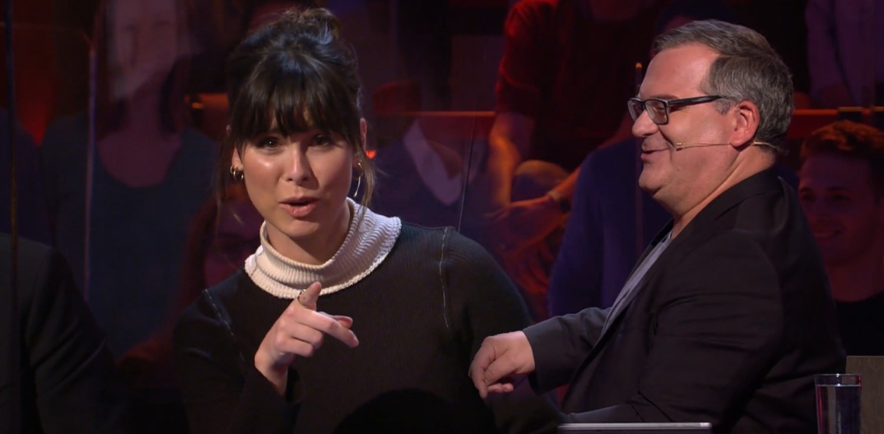 Lena Meyer-Landrut zofft sich mit Moderator Elton in der ARD-Show „Wer weiß denn sowas?“.