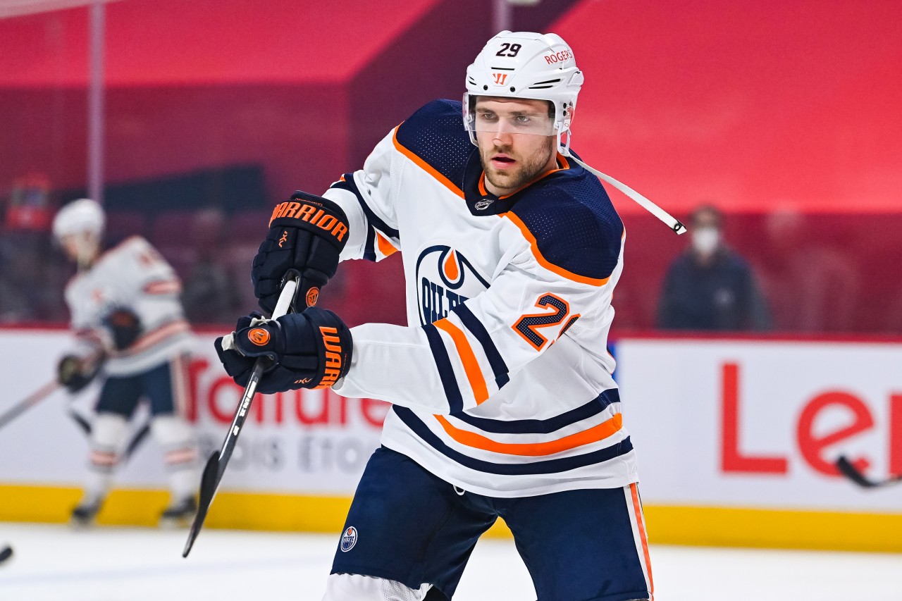 Der deutsche Nationalspieler und NHL-MVP von 2020 Leon Draisaitl wird demnächst bei Sky zu sehen sein.