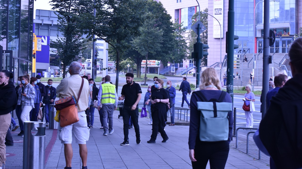 Im Limbecker Platz in Essen gab es einen Probealarm.