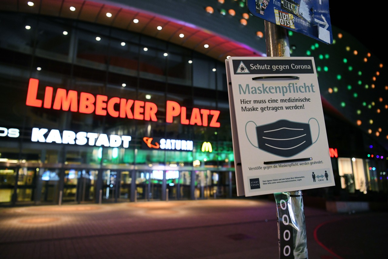 Limbecker Platz in Essen: HIER gilt jetzt bald die 2G-regel. (Archivbild)