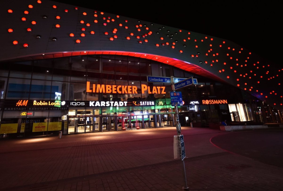 Limbecker Platz in Essen: Deutliche Corona-Ansage an alle Shopping-Fans