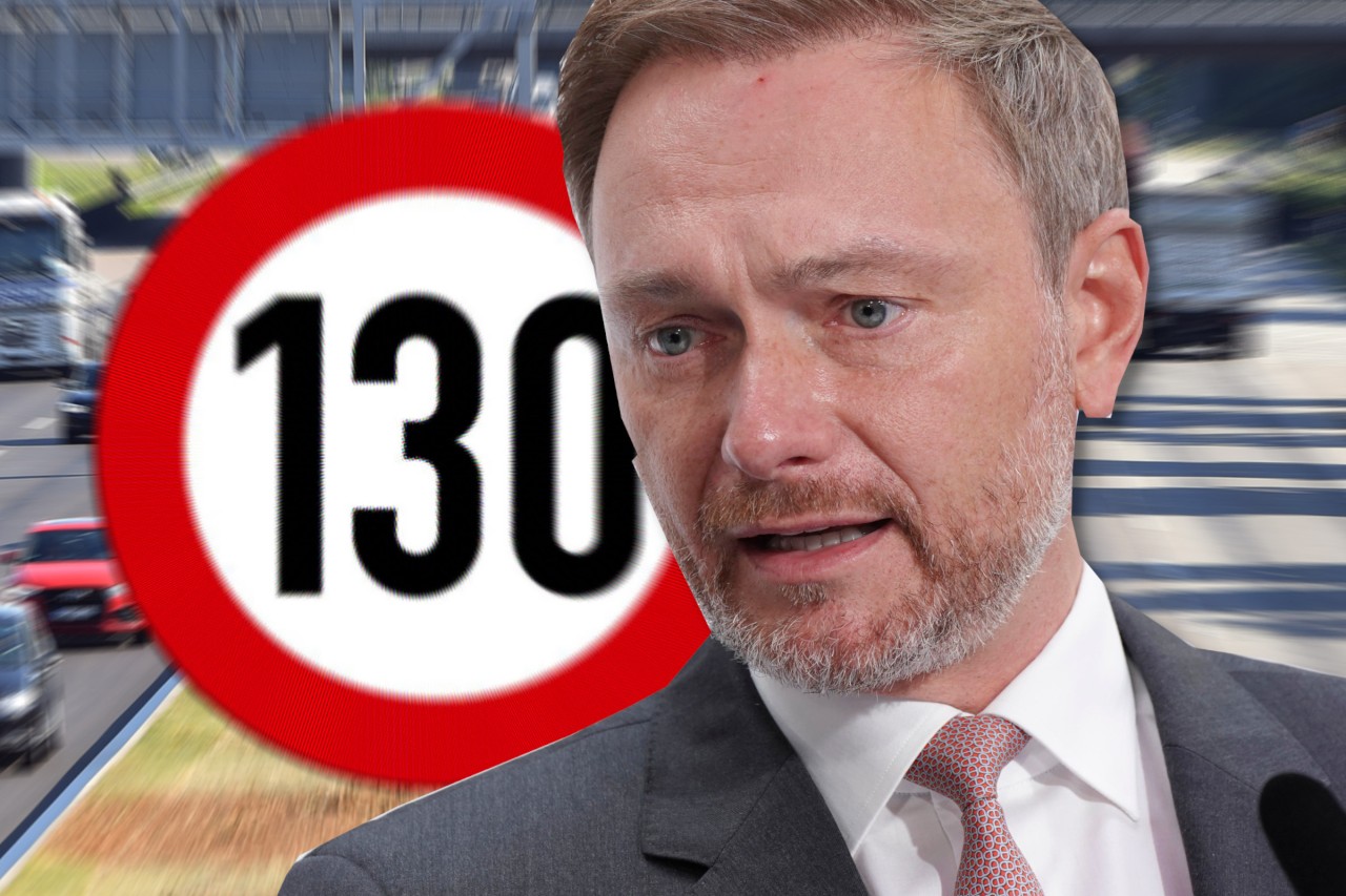 Knickt FDP-Chef Christian Lindner beim Tempo 130 ein? 