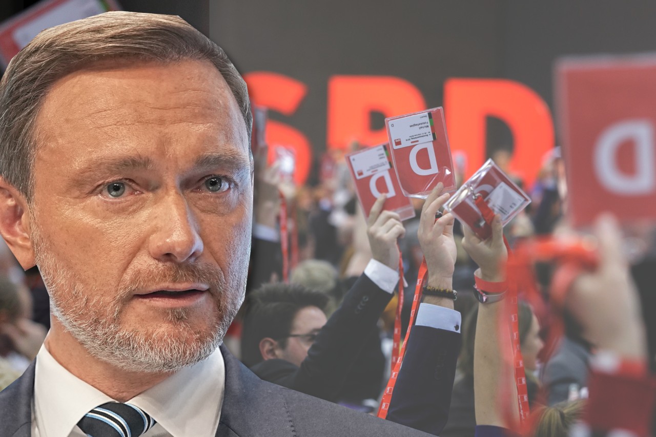 Ein Anti-Lindner-Antrag soll auf dem SPD-Parteitag beraten werden. 