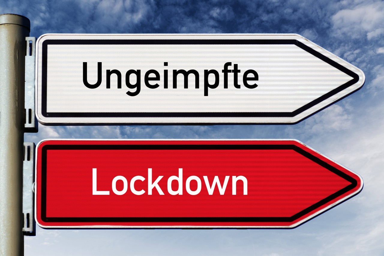 Droht Ungeimpften in Deutschland bald ein Lockdown? (Symbolfoto)