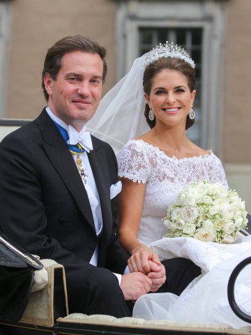 Am 8. Juni 2013 heiratete Prinzessin Madeleine den Geschäftsmann Christopher O'Neill in der Schlosskirche in Stockholm.