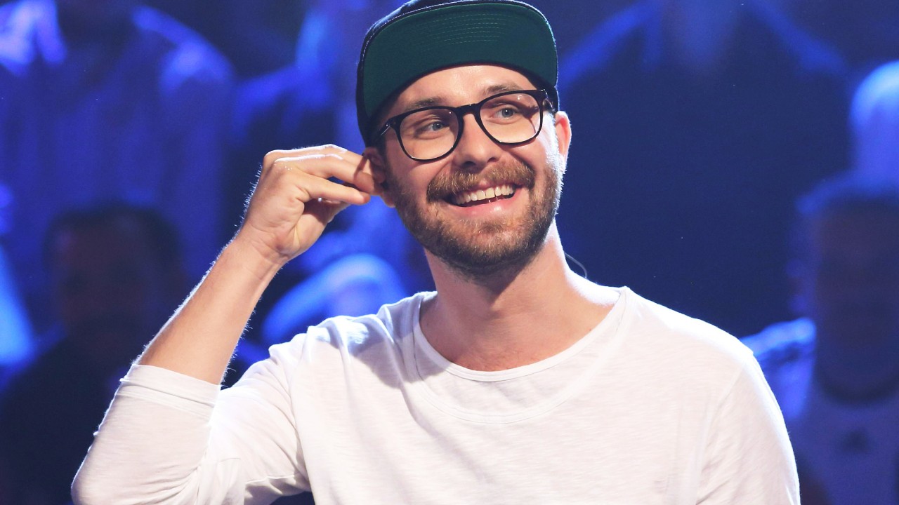 Sänger Mark Forster. 