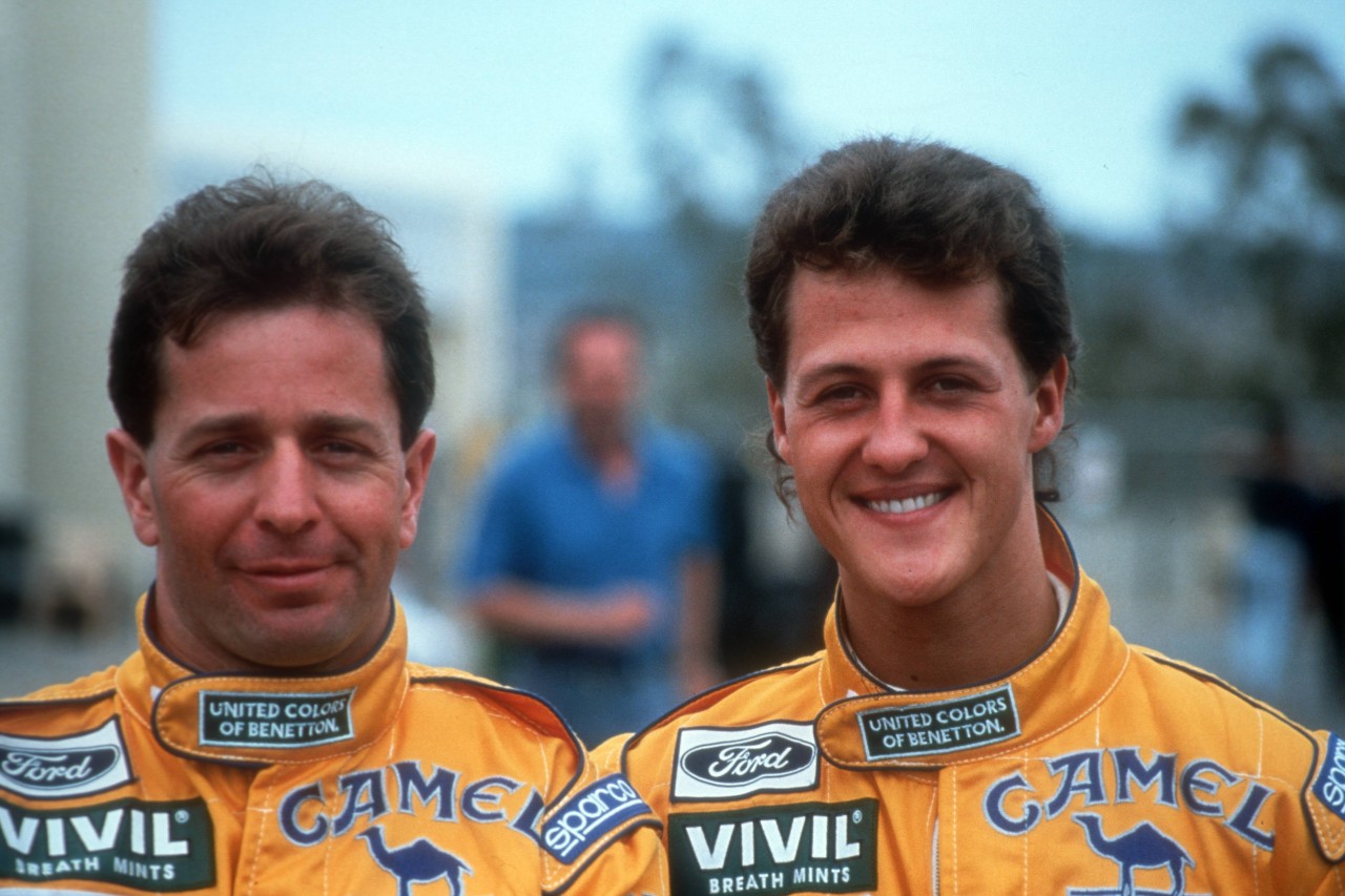 Martin Brundle fuhr in der Formel 1 gemeinsam mit Michael Schumacher für Benetton.