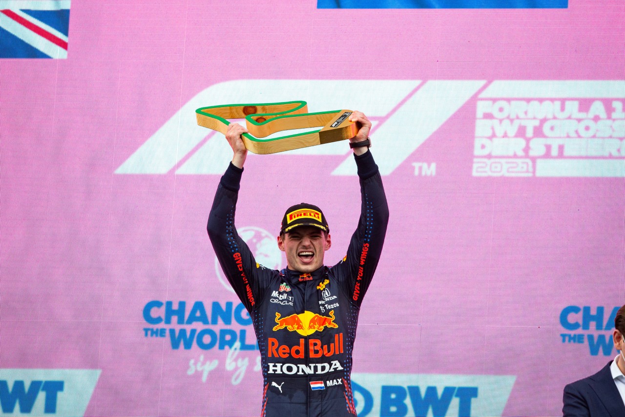 Der strahlende Gewinner in Österreich hieß Max Verstappen.