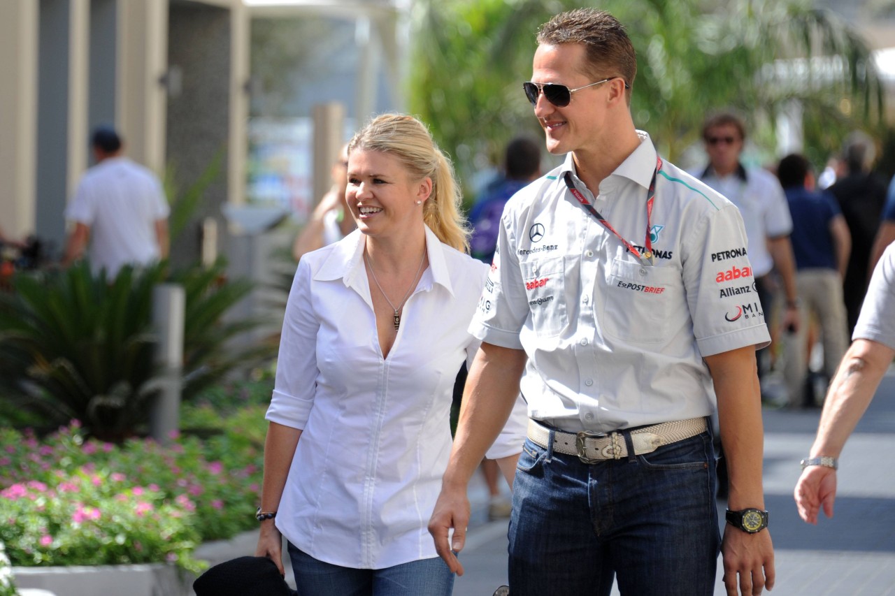 Michael Schumacher und Ehefrau Corinna. (Archivbild)