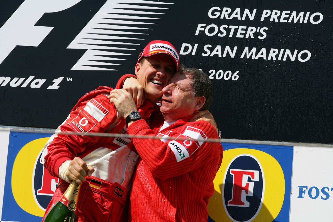 Michael Schumacher feierte 2006 seinen letzten Sieg in Imola.
