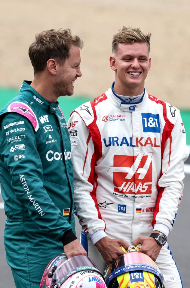 Mick Schumacher Sebastian Vettel Formel 1