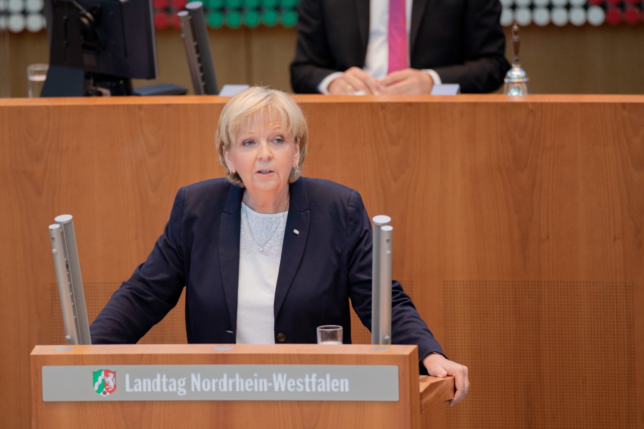 Steht in Mülheim bei der NRW-Wahl 2022 nicht mehr auf dem Wahlzettel: Ex-Ministerpräsidentin Hannelore Kraft.