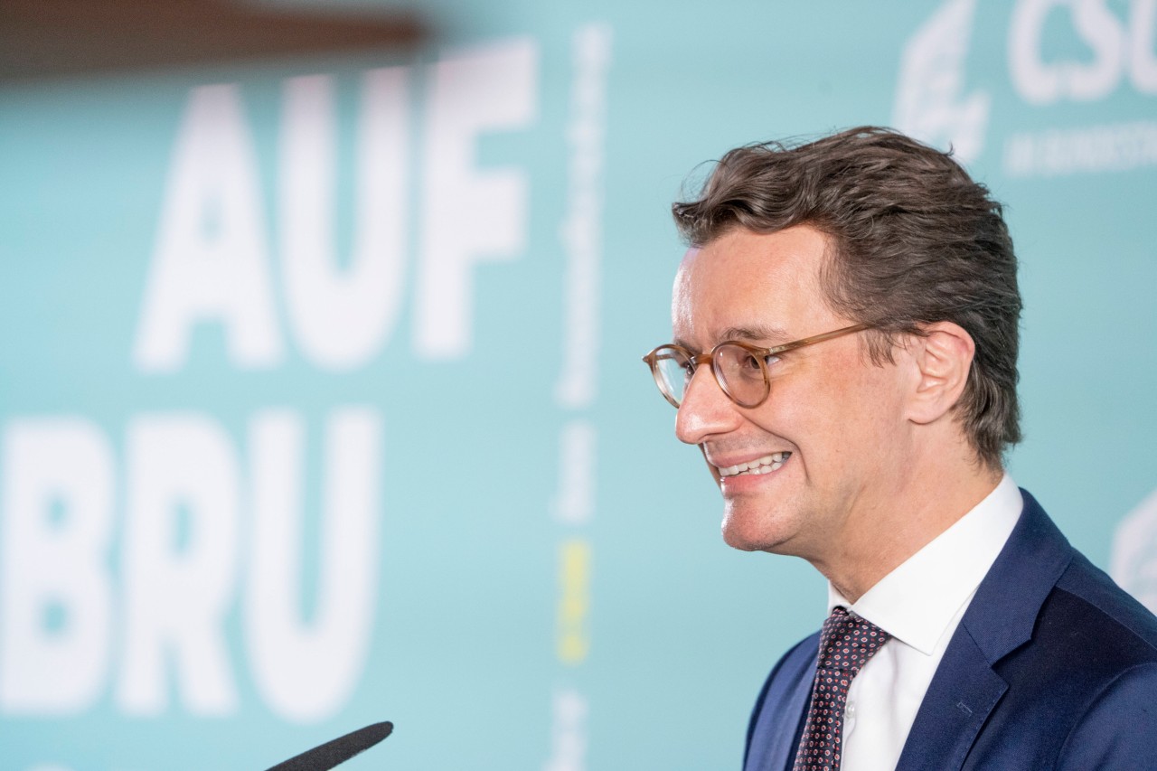 NRW-Wahl: Wird Hendrik Wüst Ministerpräsident von Nordrhein-Westfalen bleiben? (Symbolbild)
