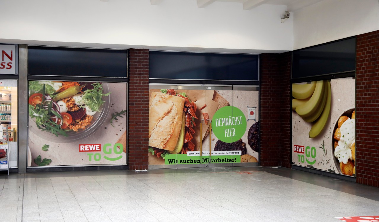 Am Hauptbahnhof in Oberhausen hat ein neuer Supermarkt eröffnet.