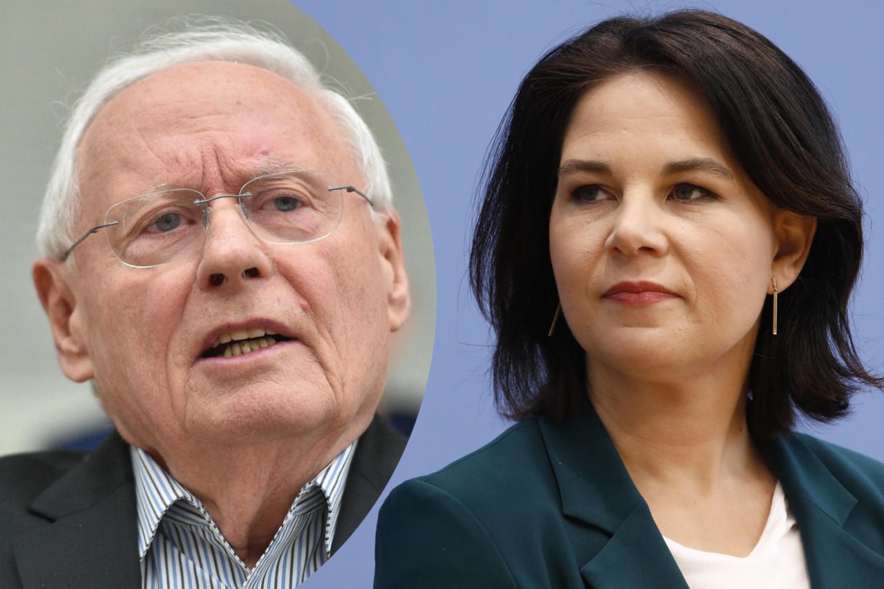 Linken-Politiker Oskar Lafontaine teilt über Facebook heftig gegen die grüne Kanzlerkandidatin Annalena Baerbock aus. 