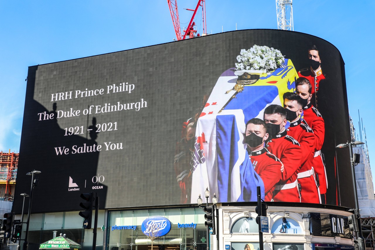 RTL zeigte die Beerdigung von Prinz Philip.